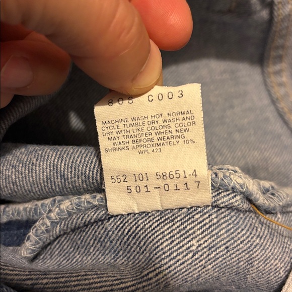 Vintage 501 Levi Jeans - Picture 7 of 8
